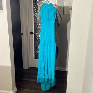 Reformation Myrtle Dress Blue XS